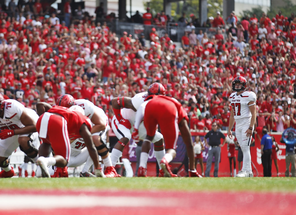 Texas Tech vs. Houston Football 2017 Brad Tollefson